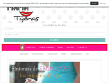 Tablet Screenshot of mamatijeras.com